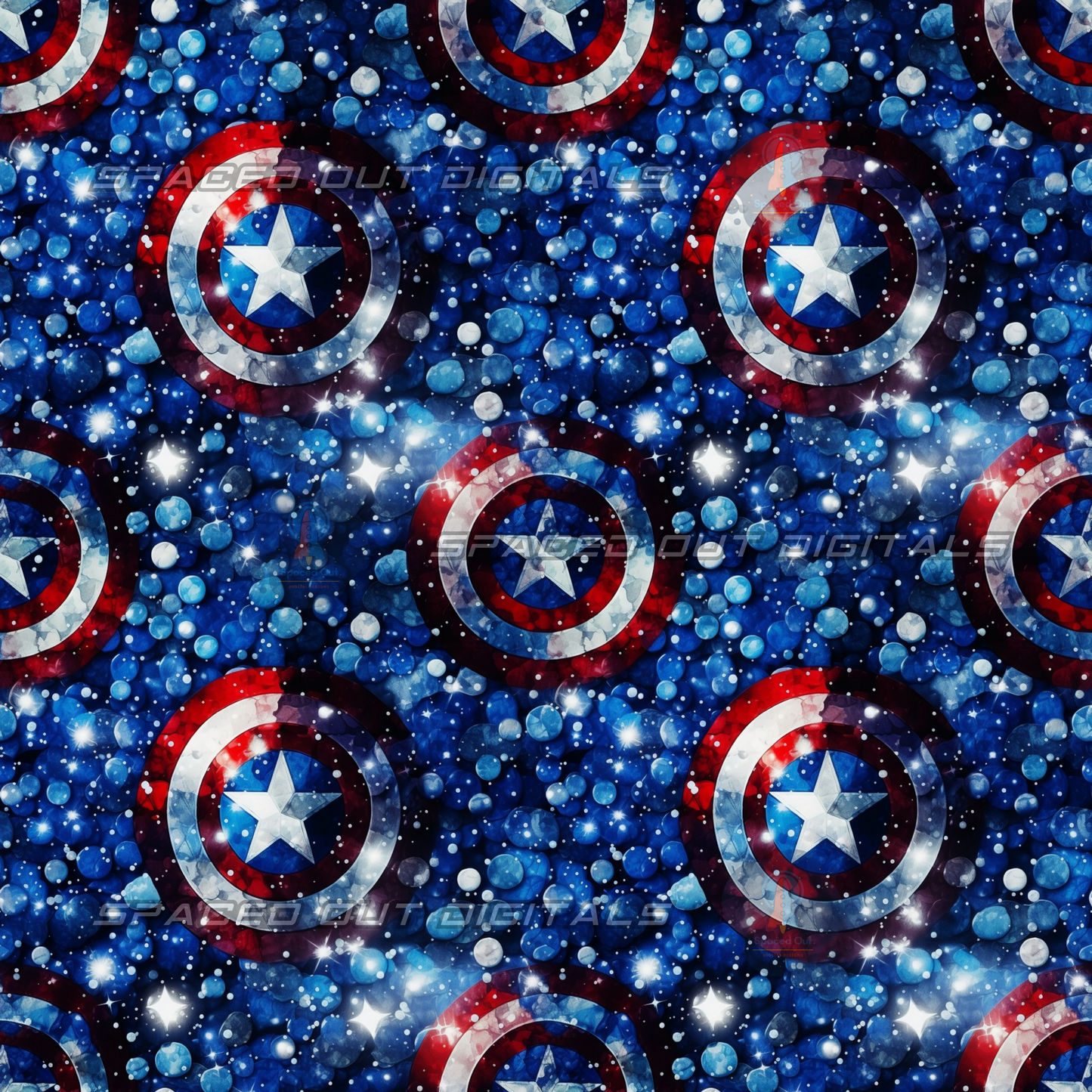 Captain A Shield Galaxy