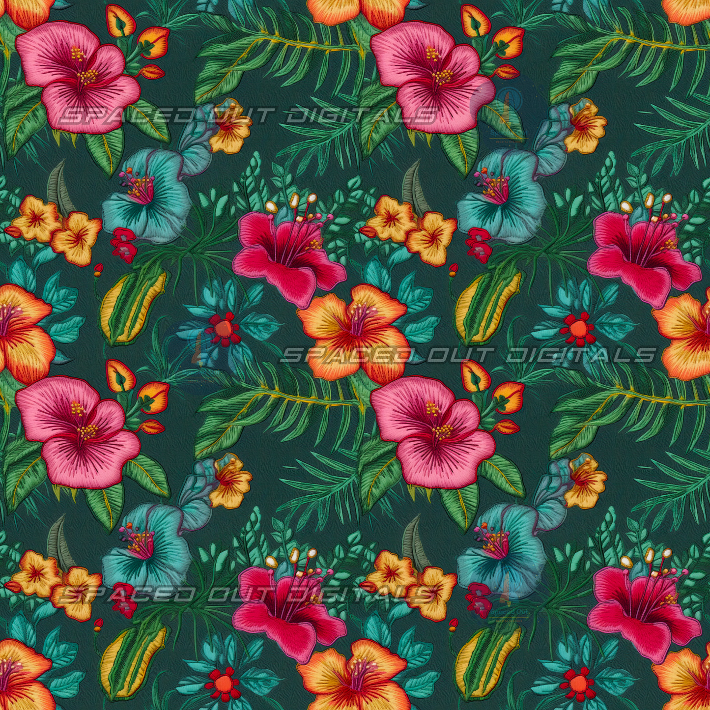 Flower Embroidery Bundle