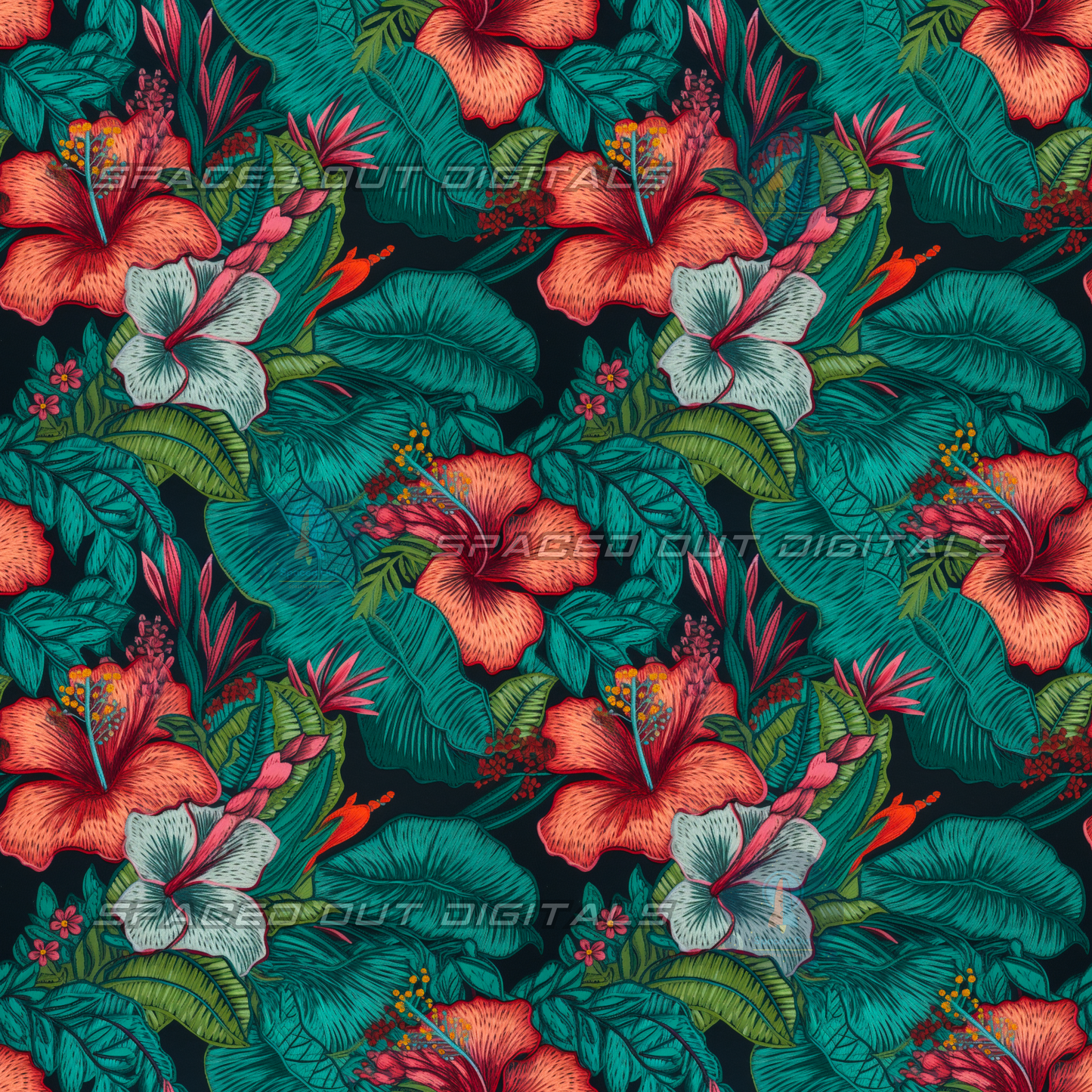 Flower Embroidery Bundle