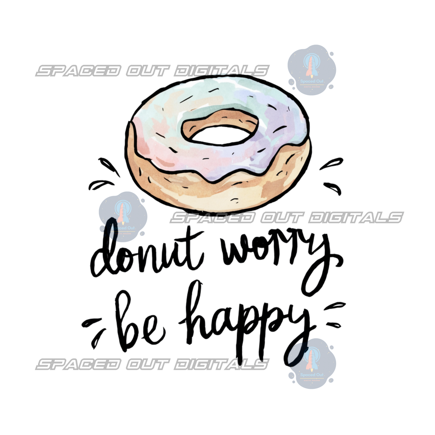 Donut Worry PNG