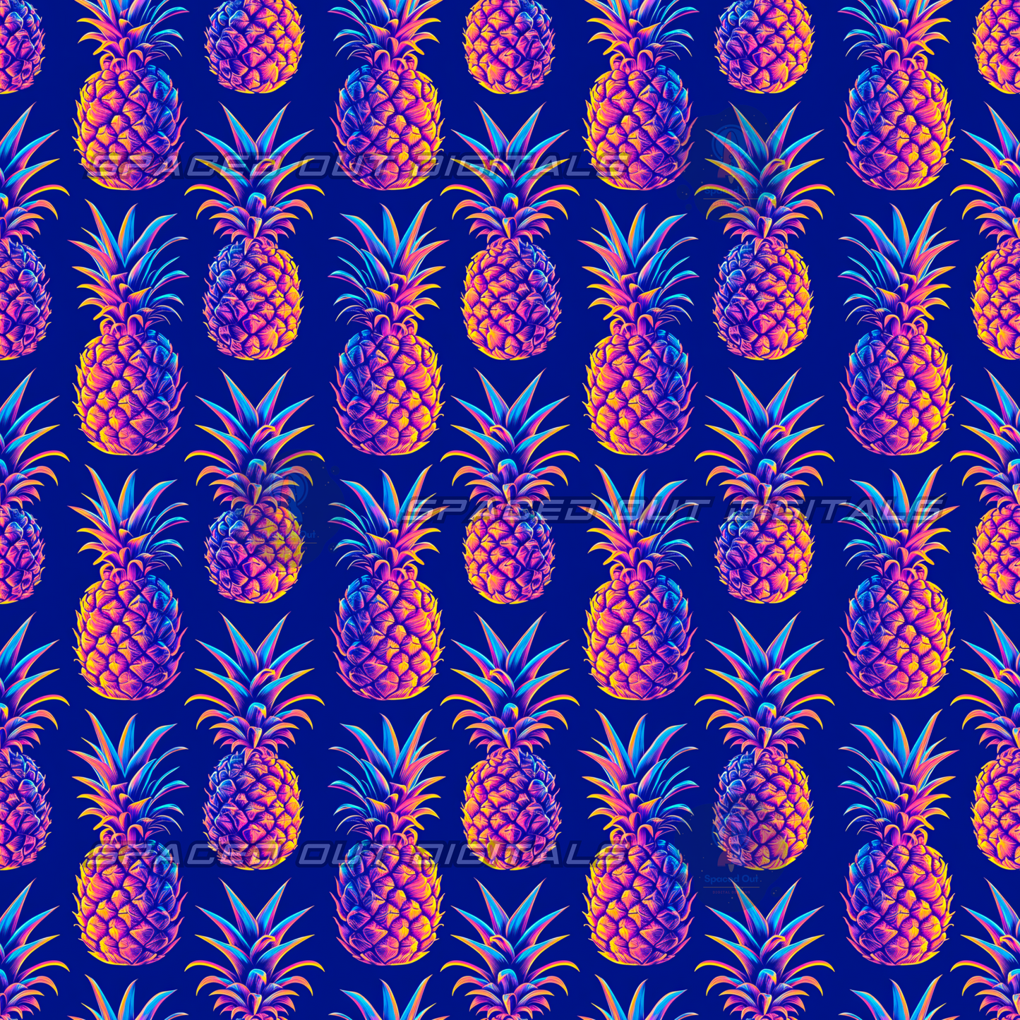 Neon Pineapple