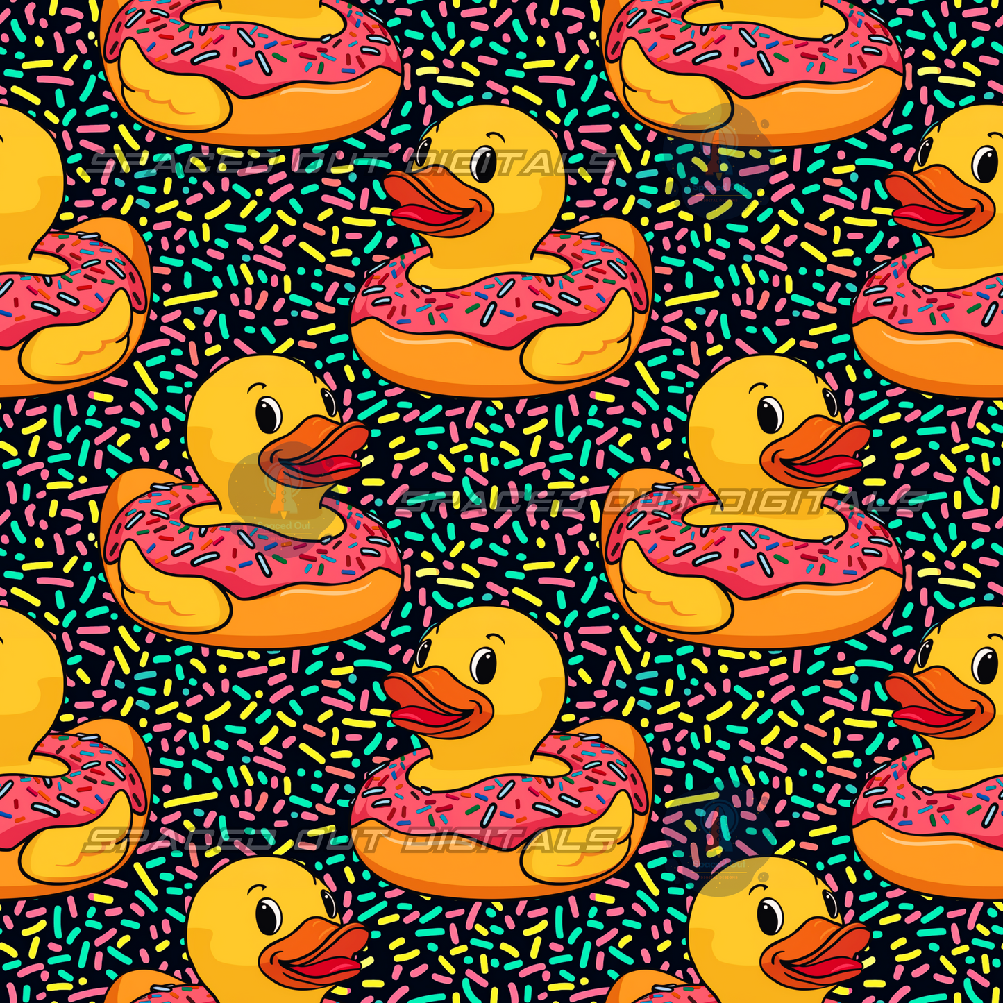 Donut Rubber Ducks