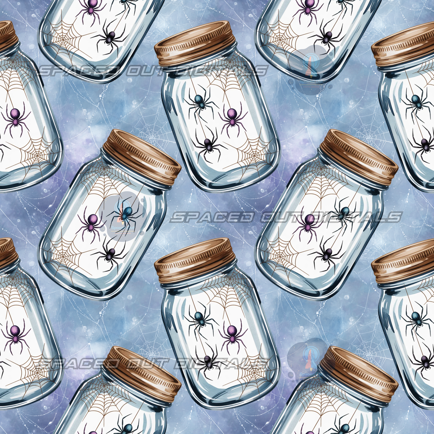 Spider Mason Jars