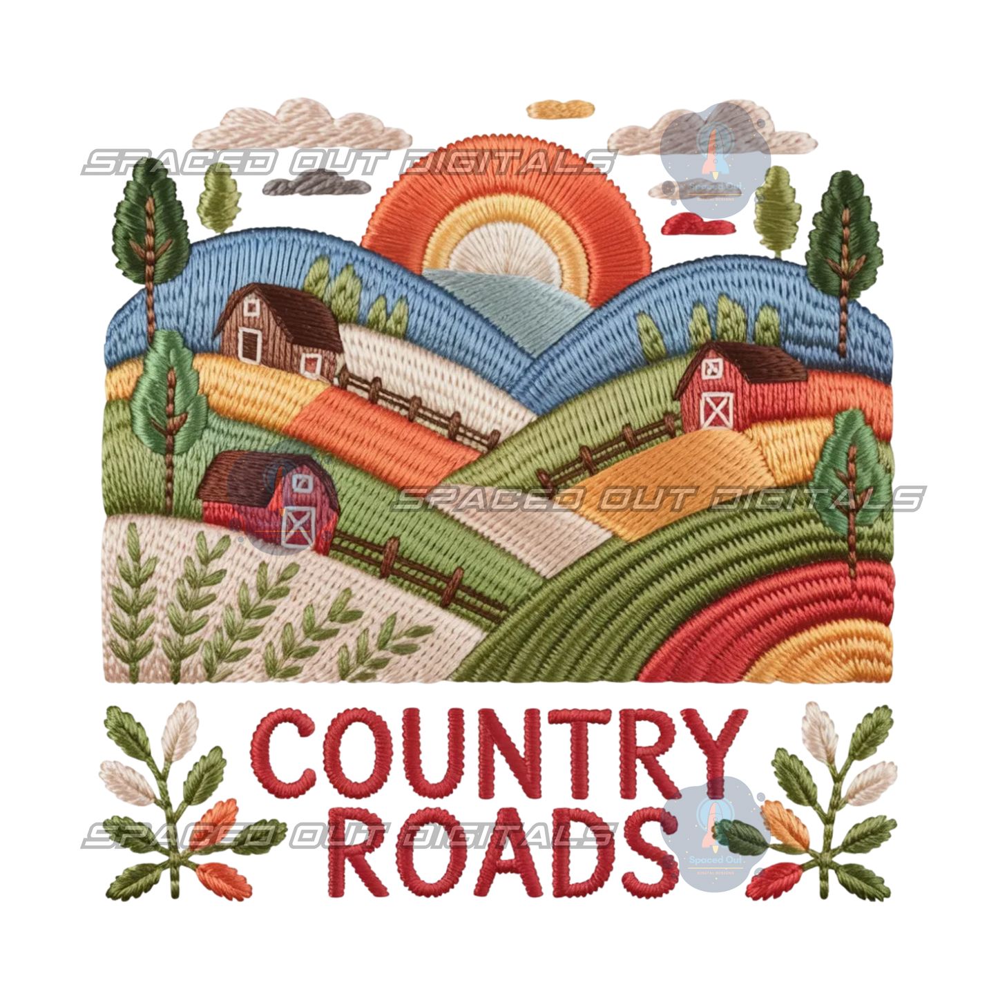 Country Roads PNG