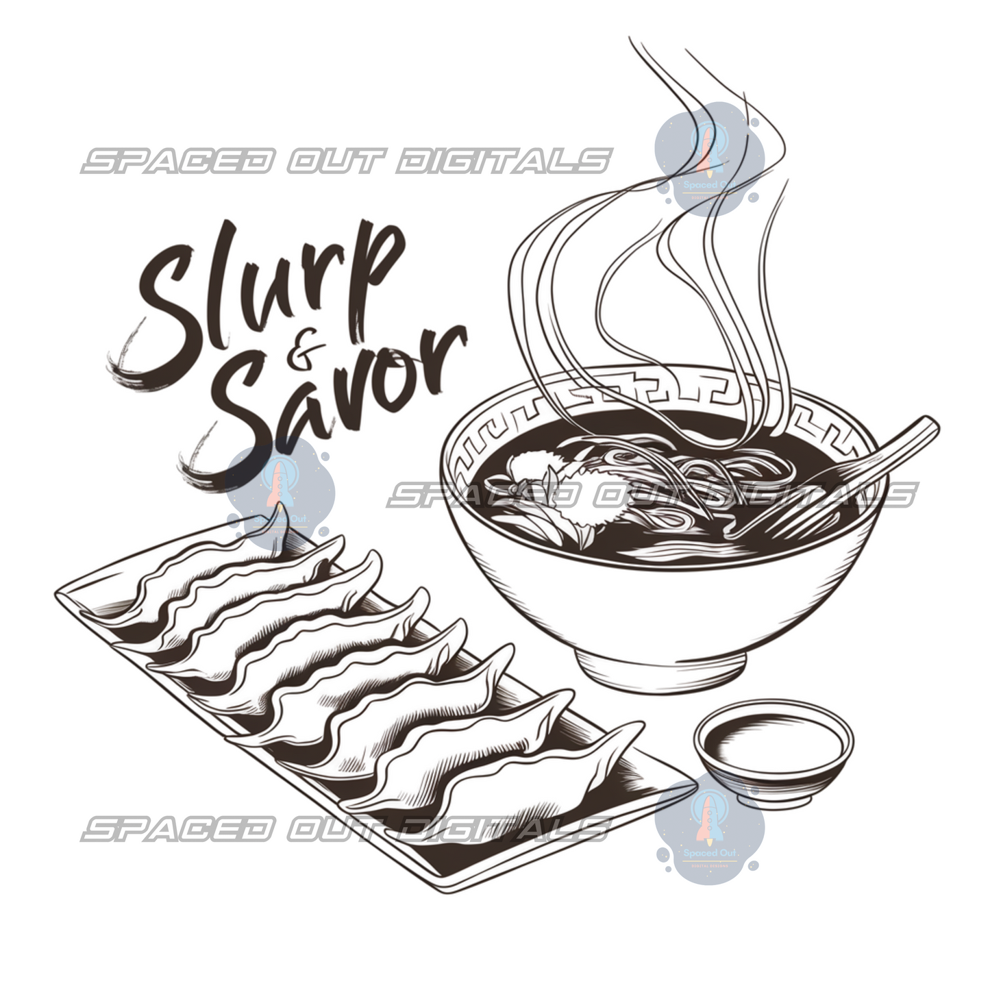 Slurp and Savor PNG