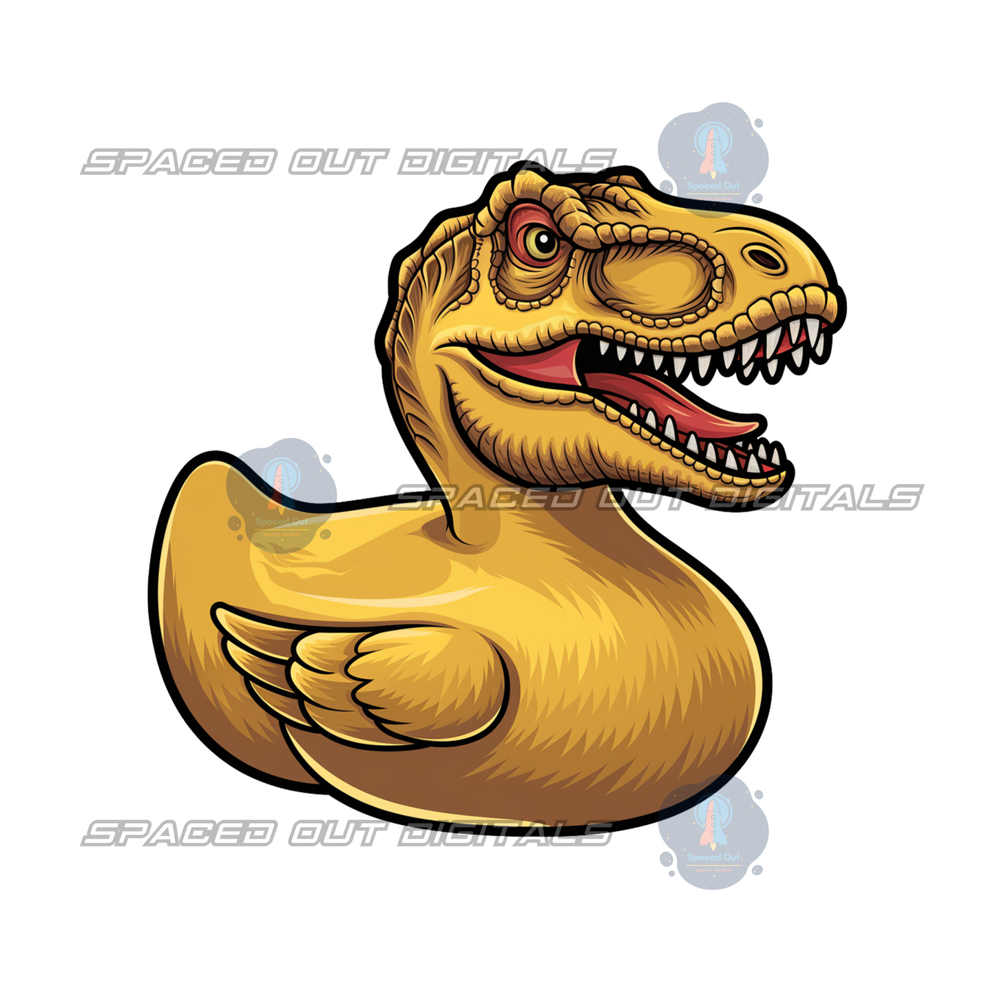Non-Character Rubber Duck PNG Bundle