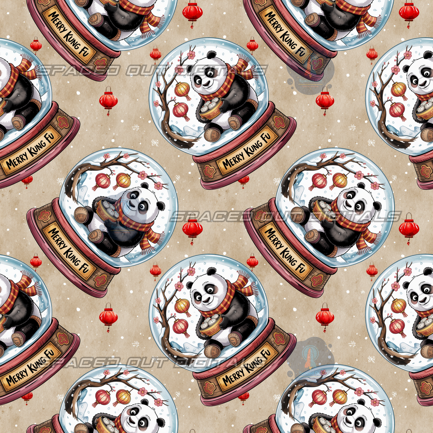 Panda Snowglobes