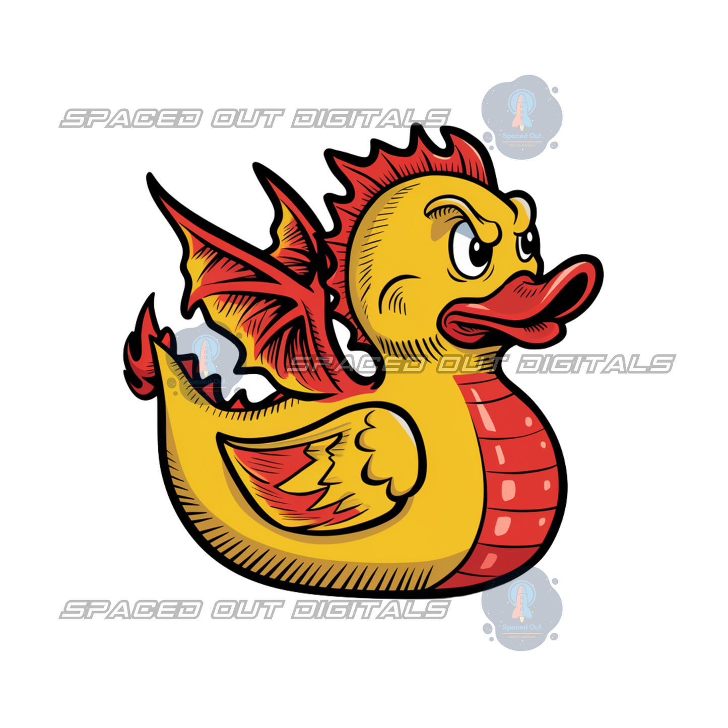 Non-Character Rubber Duck PNG Bundle