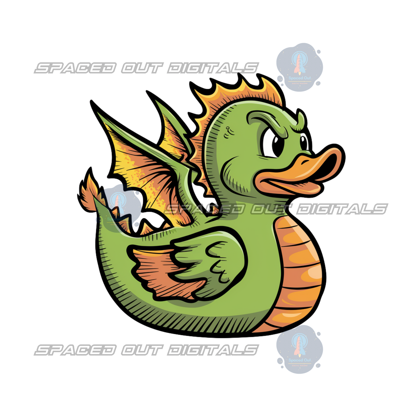 Non-Character Rubber Duck PNG Bundle