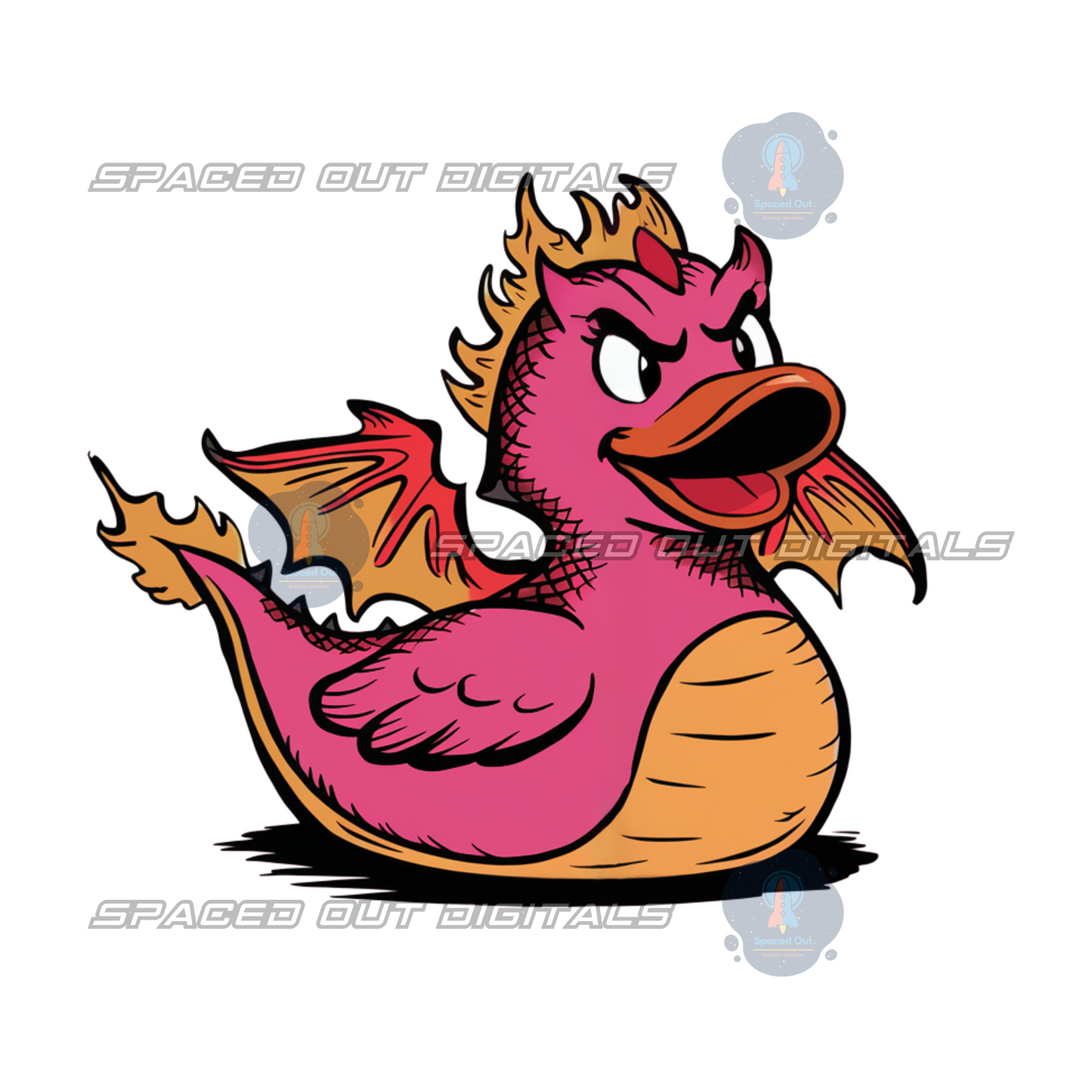 Non-Character Rubber Duck PNG Bundle