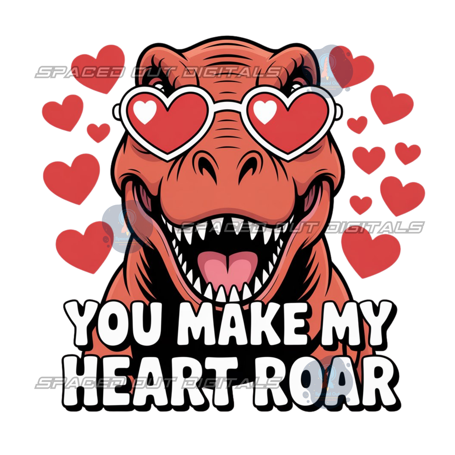 You Make My Heart Roar PNG