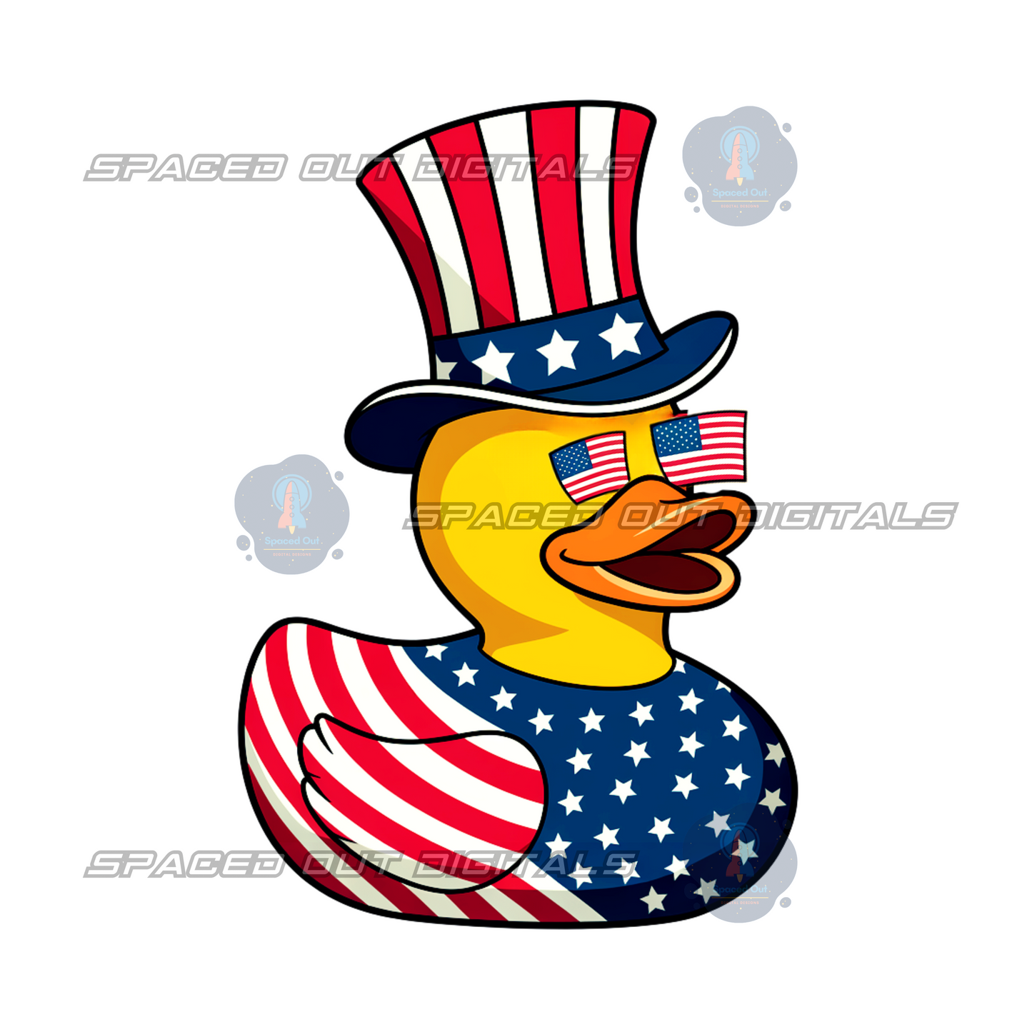 Non-Character Rubber Duck PNG Bundle