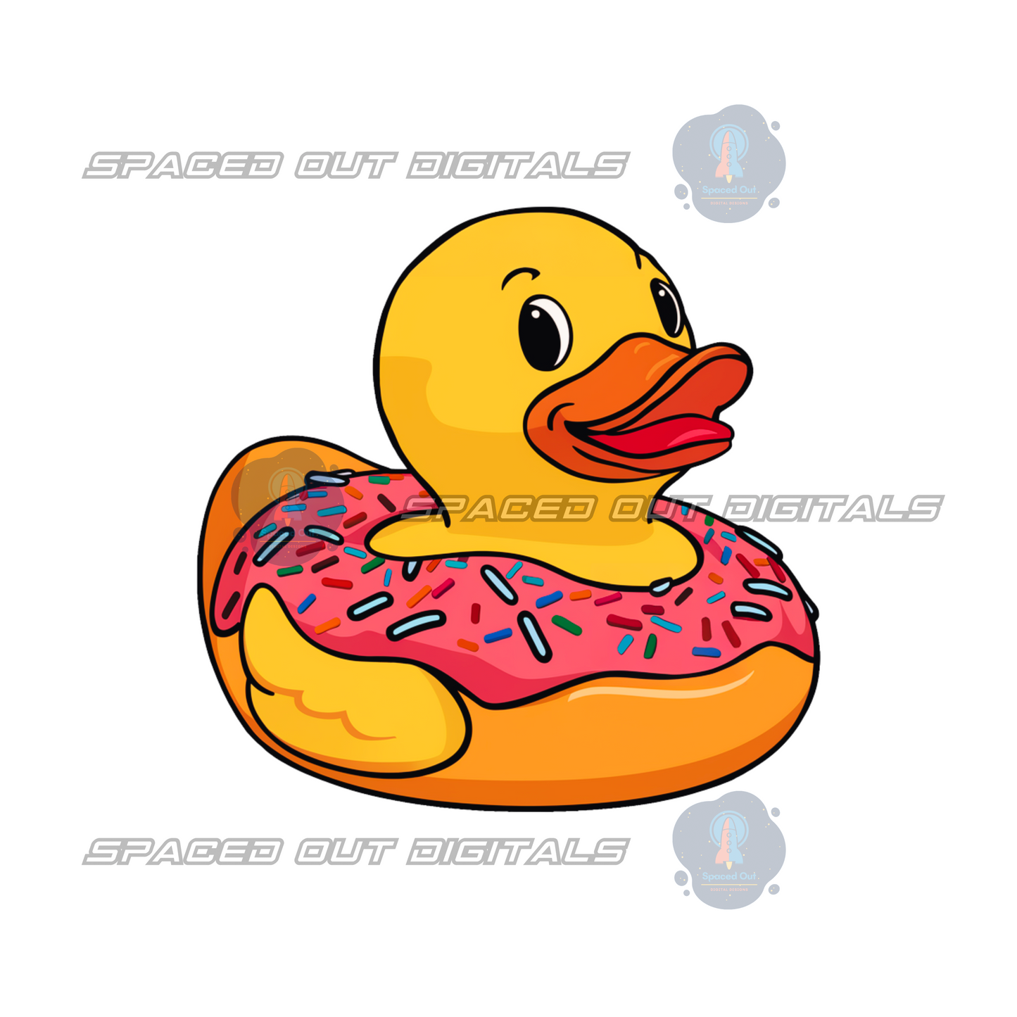 Non-Character Rubber Duck PNG Bundle