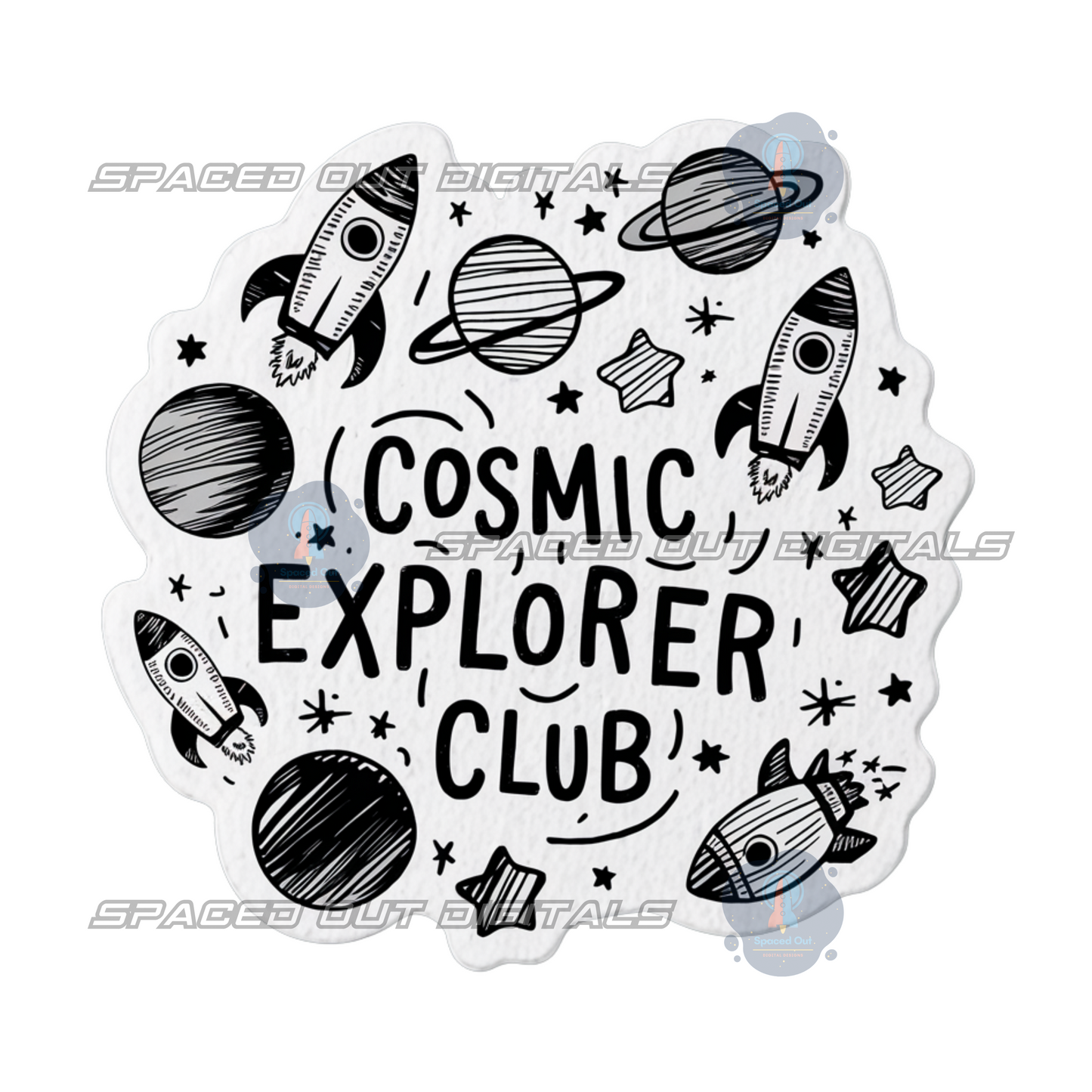 Cosmic Explorer Club PNG