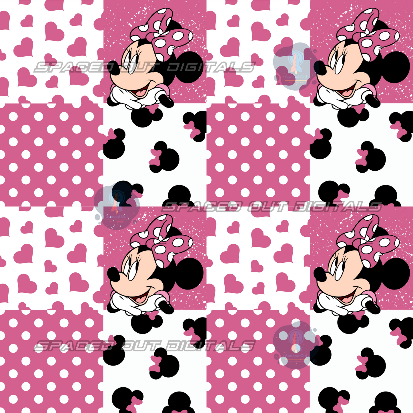 Mini Mouse Checkered