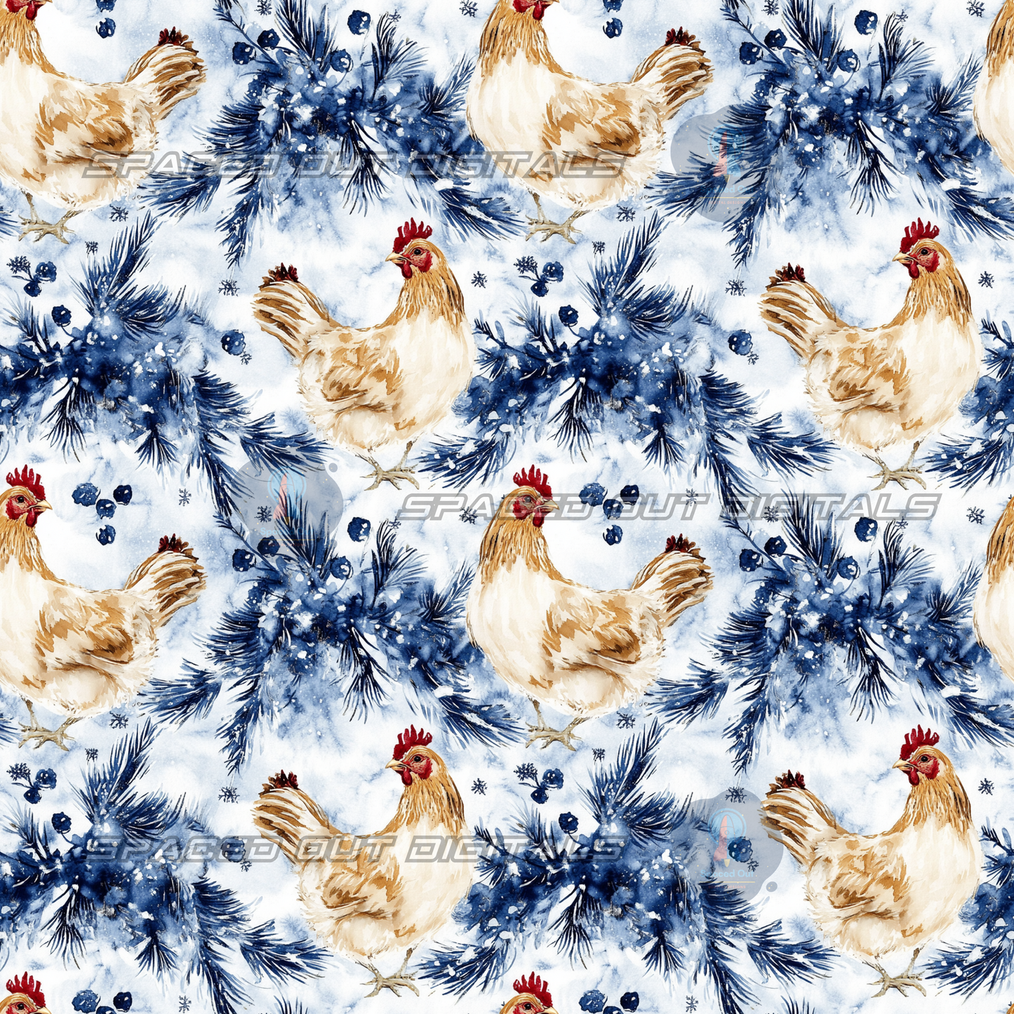 Winter Chickens
