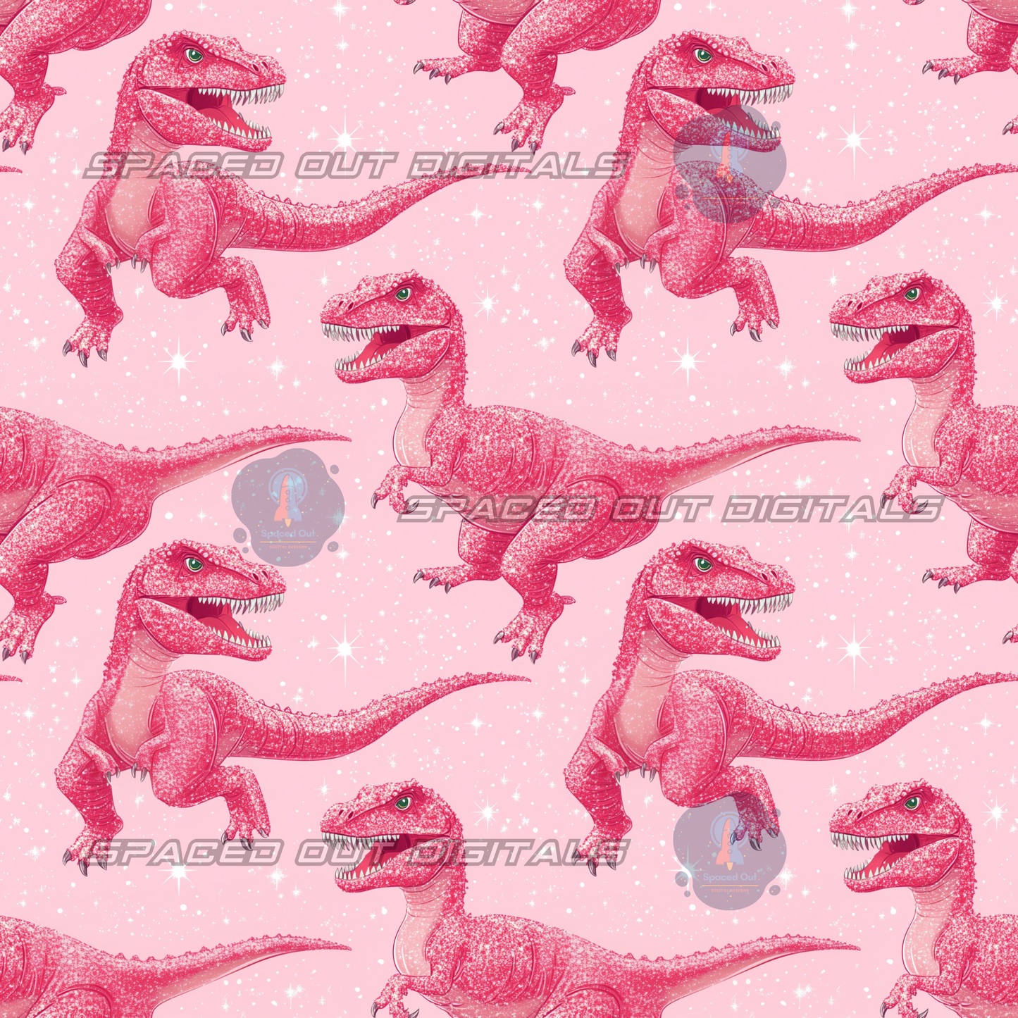 Glitter Dinos