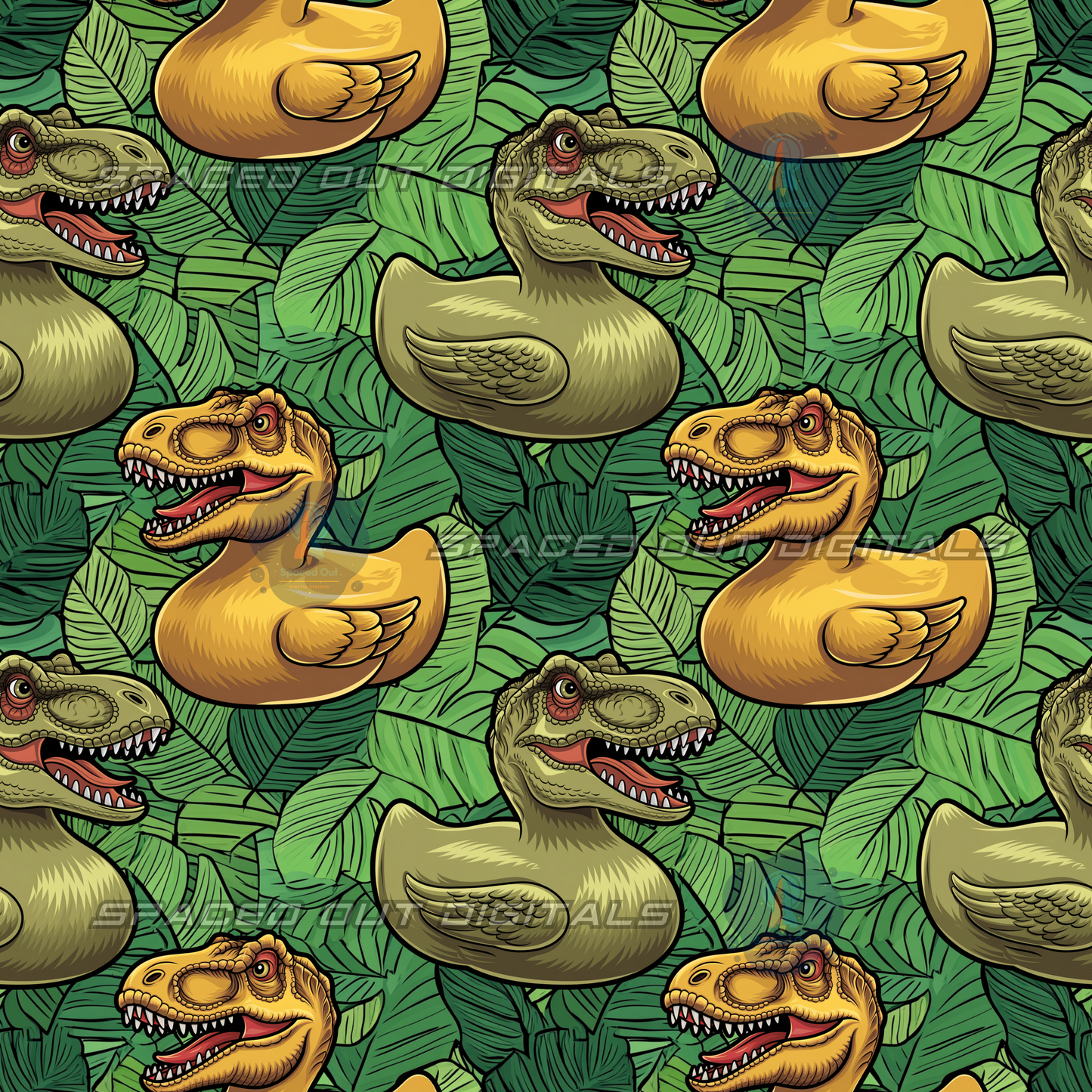 Dino Rubber Ducks
