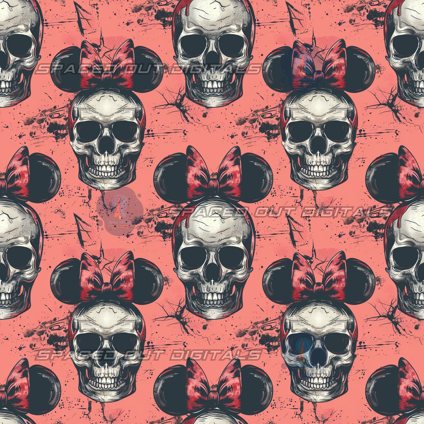 Mini Mouse Skulls