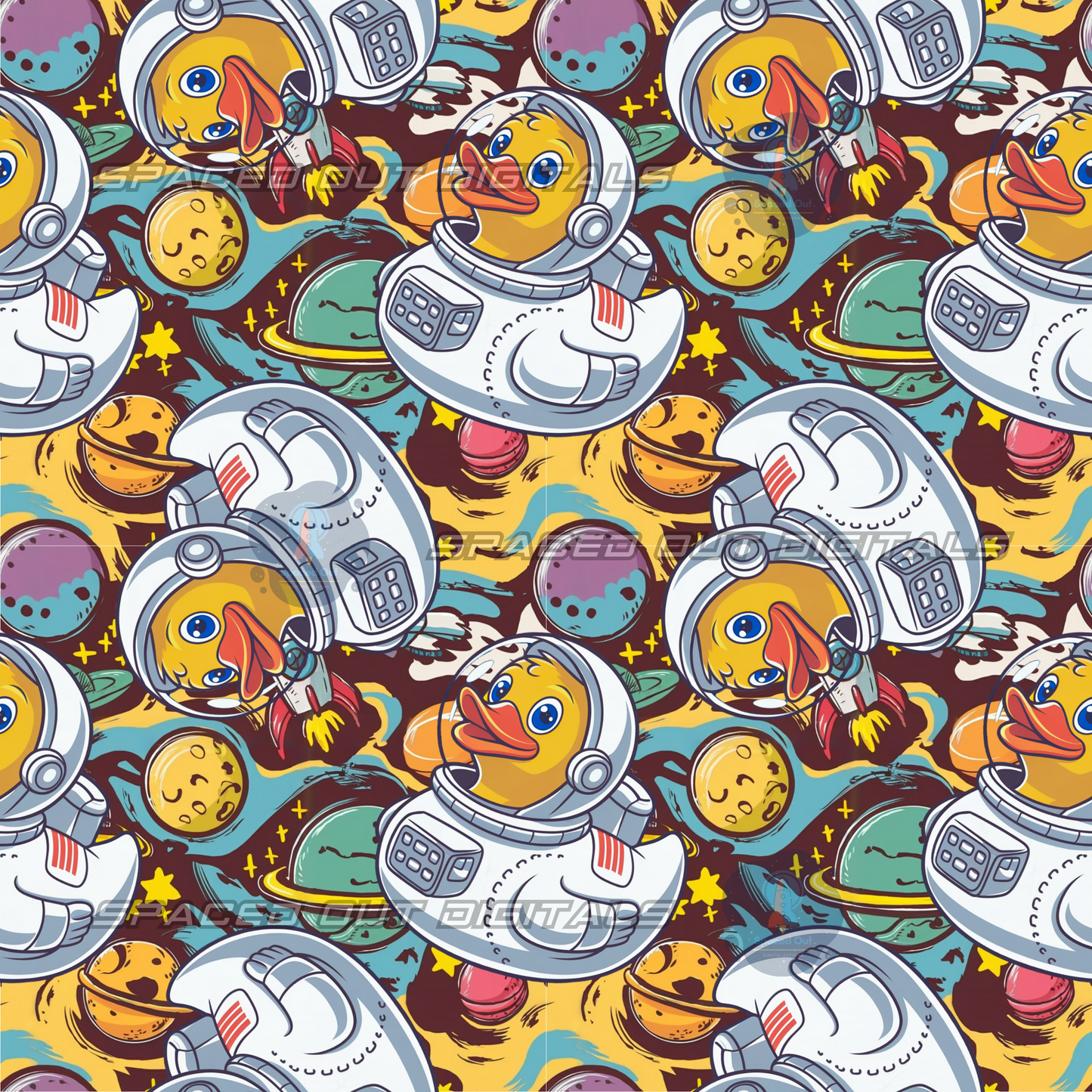 Astronaut Rubber Ducks