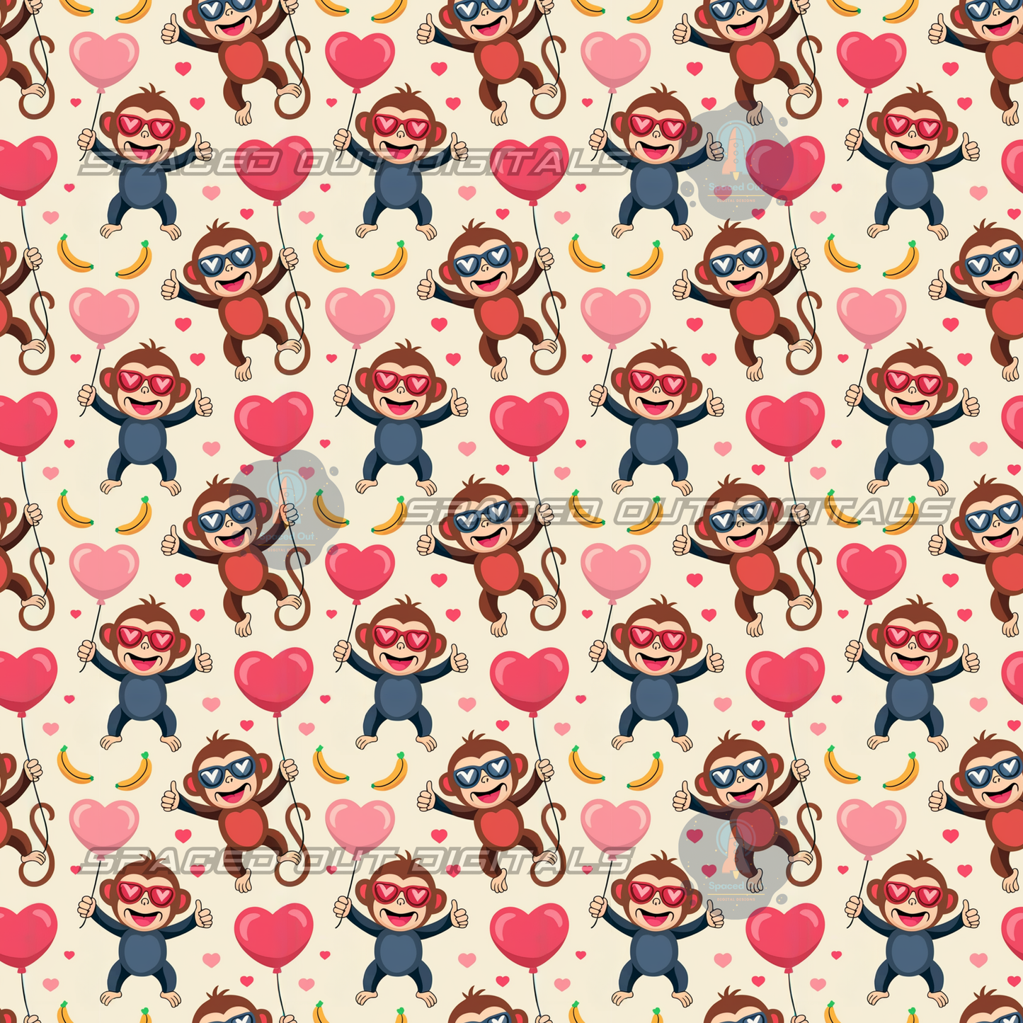 Valentines Monkeys