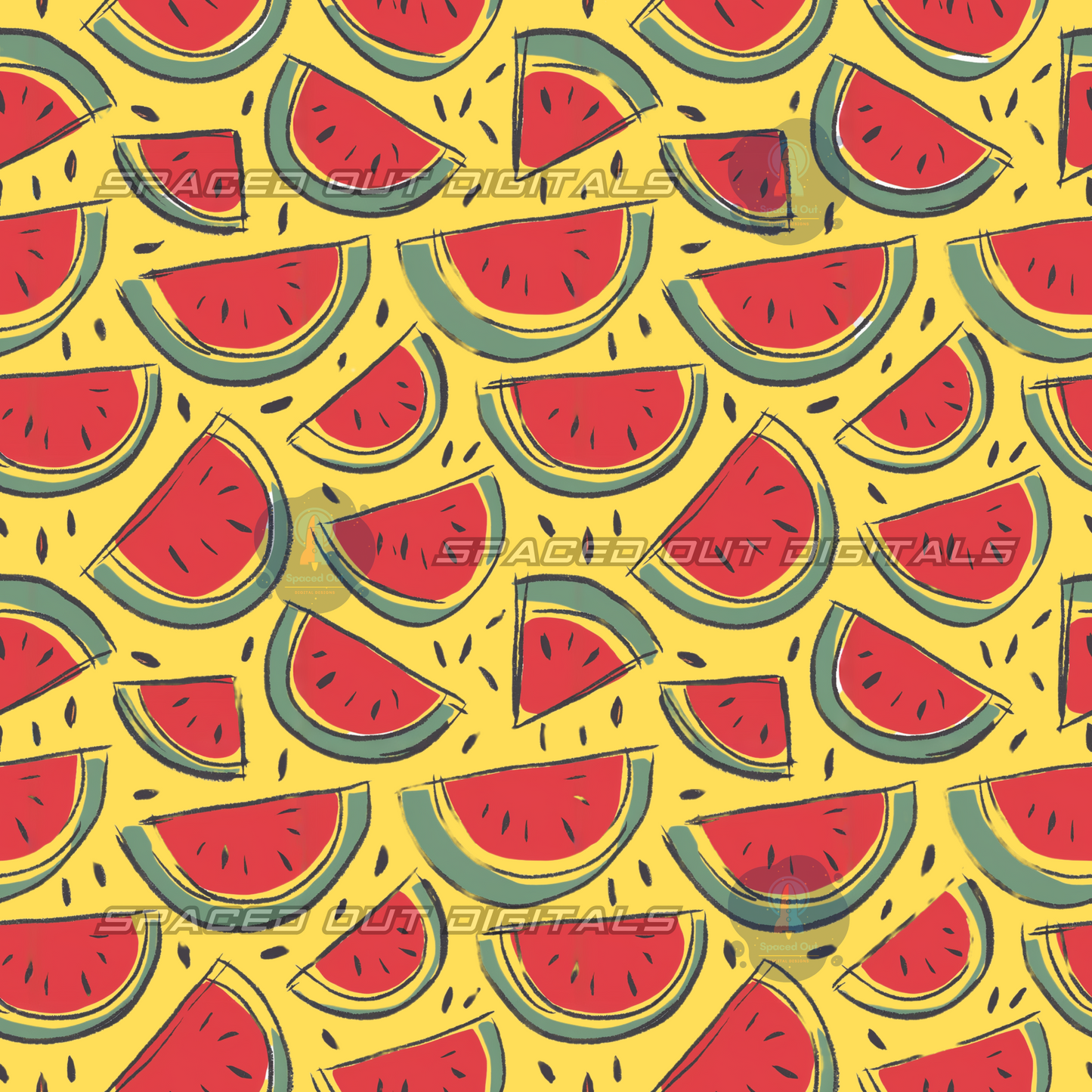 Sketchy Watermelon