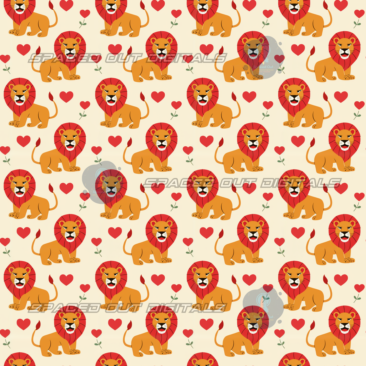 Valentines Lions