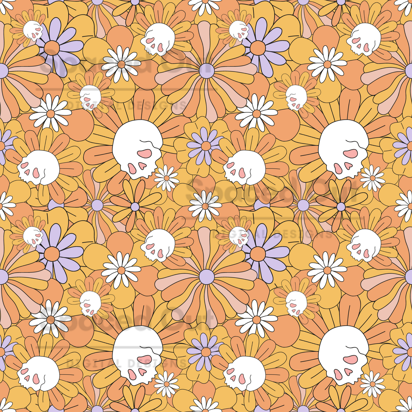 Skull Flowers