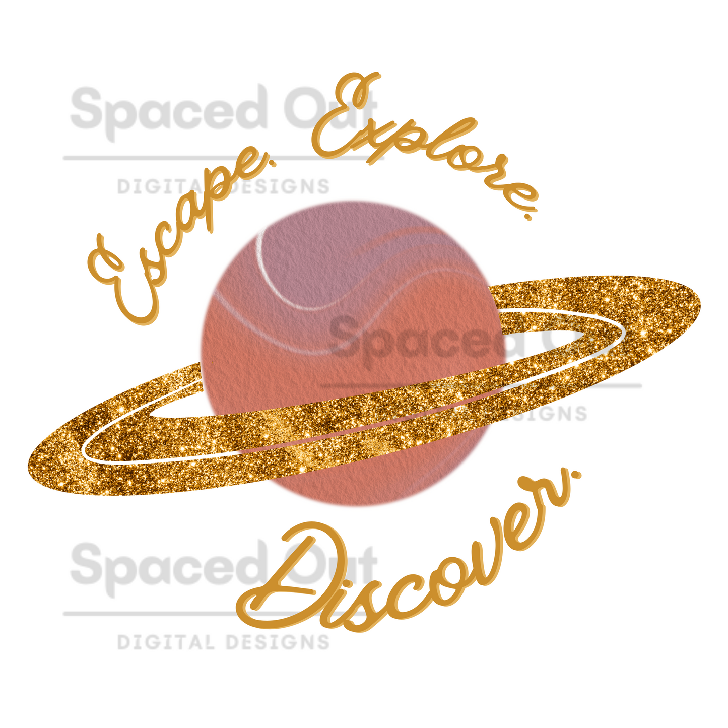 Escape. Explore. Discover PNG