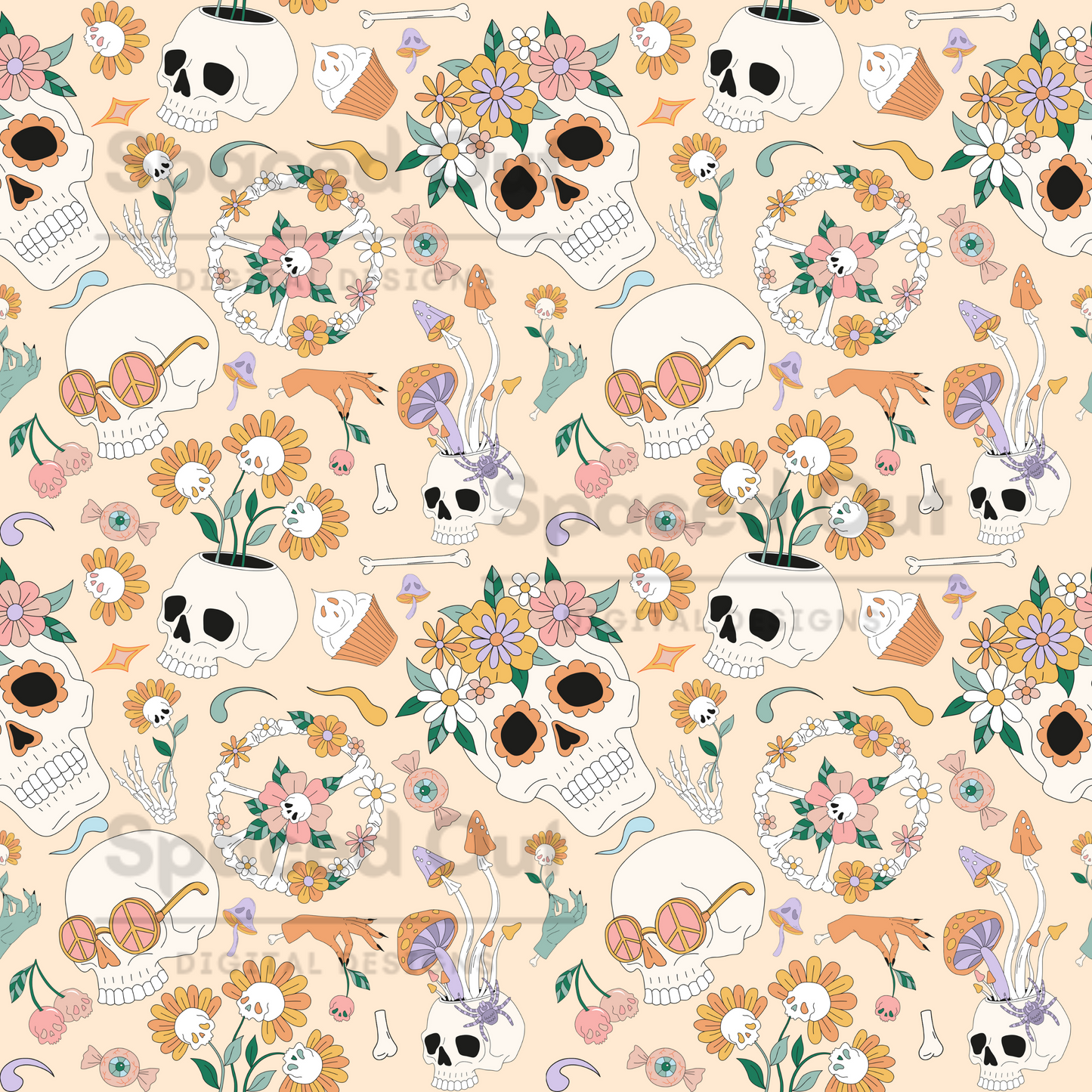 Hippie Skulls