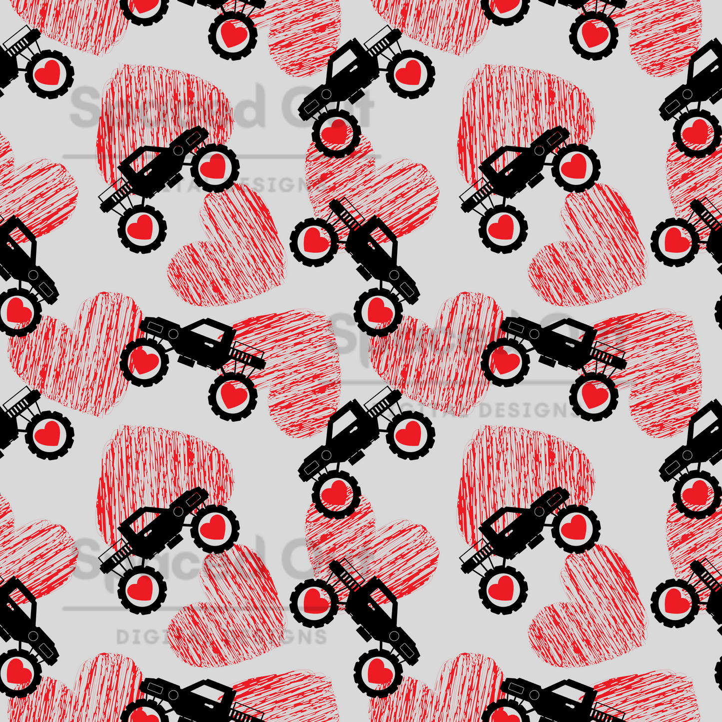 Vday Trucks (Hearts)