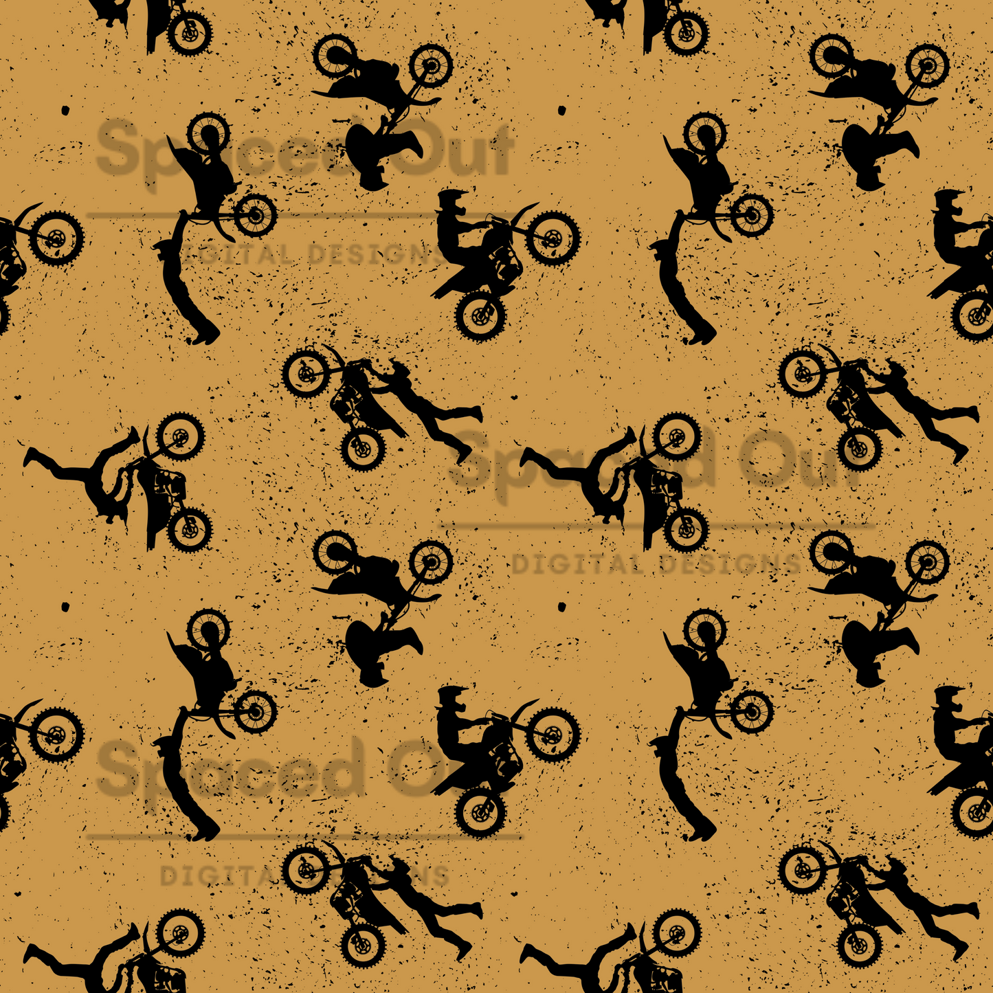 Motocross Silhouette