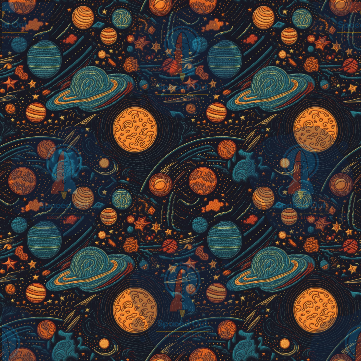 Space Embroidery