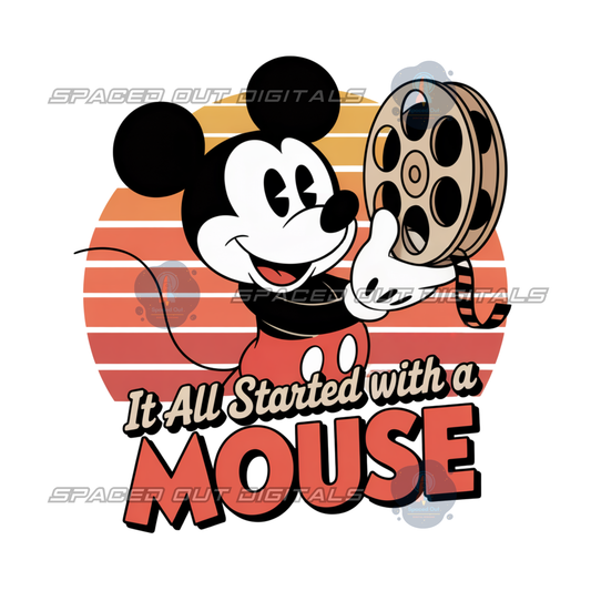 It All Started With a Mouse PNG