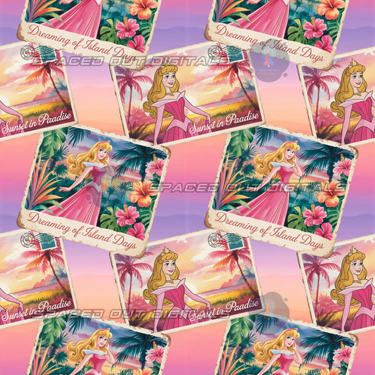 Sleeping Princess Postcards
