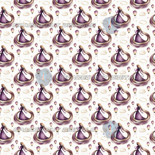 Tangle Princess Silhouette