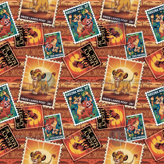 Lion Stamps
