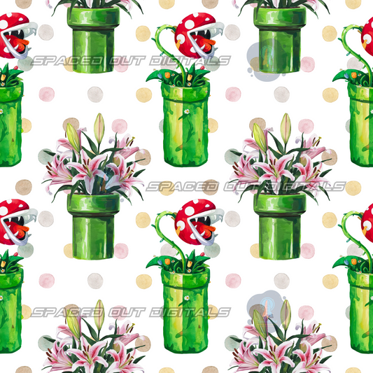 Plumber Piranha Flowers