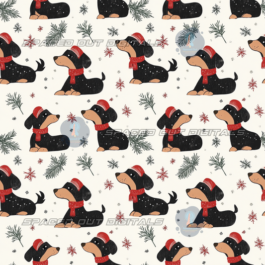 Dachshund Christmas