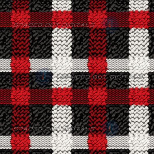 Knit Buffalo Plaid