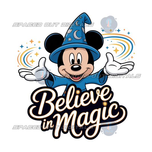 Believe In Magic PNG