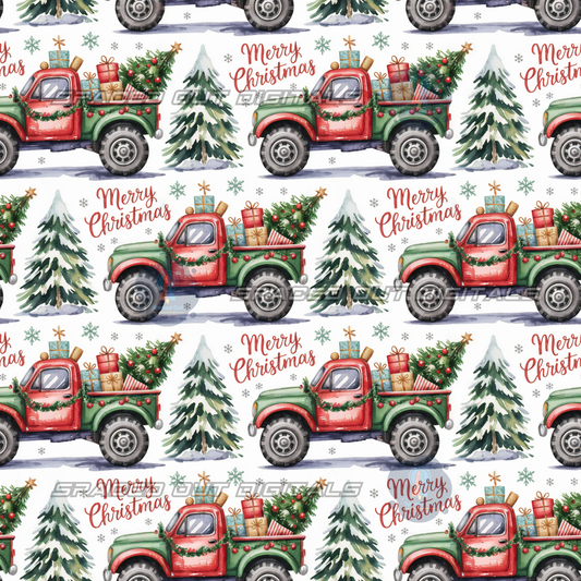 Christmas Vintage Trucks