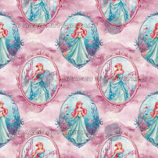 Mermaid Princess Mirrors