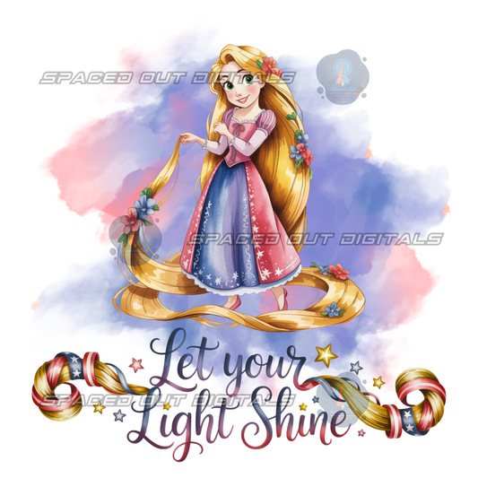 Let Your Light Shine PNG