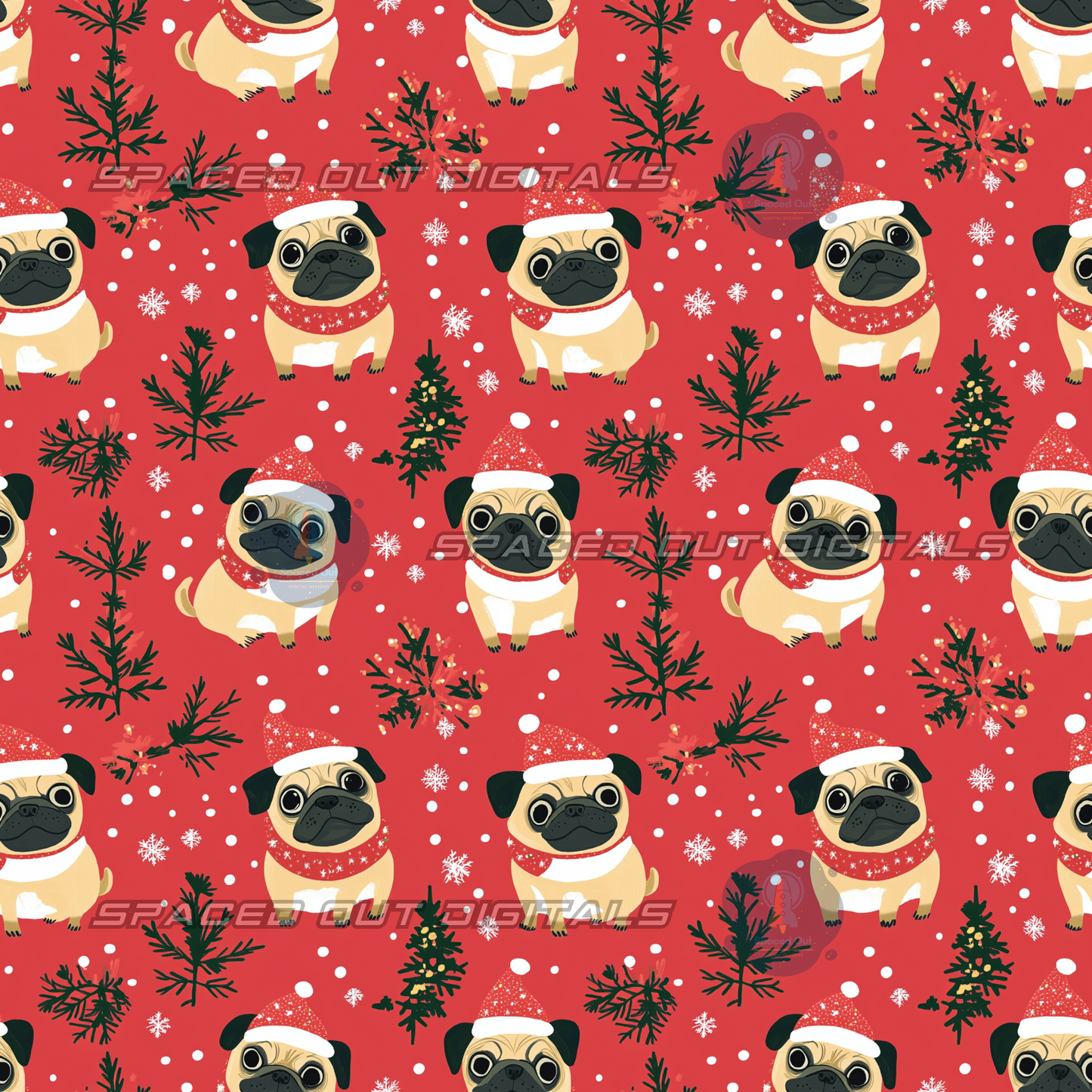 Pug Christmas