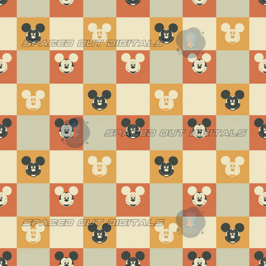 Magic Mouse Checkered