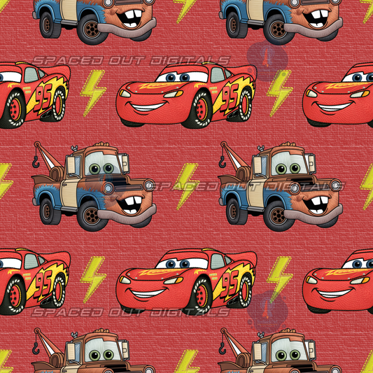 Lightning and Tomato Embroidery