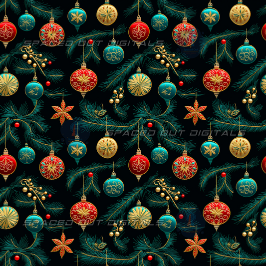 Embroidery Ornaments