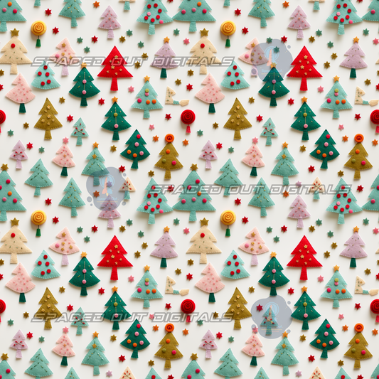 Felt Christmas Trees