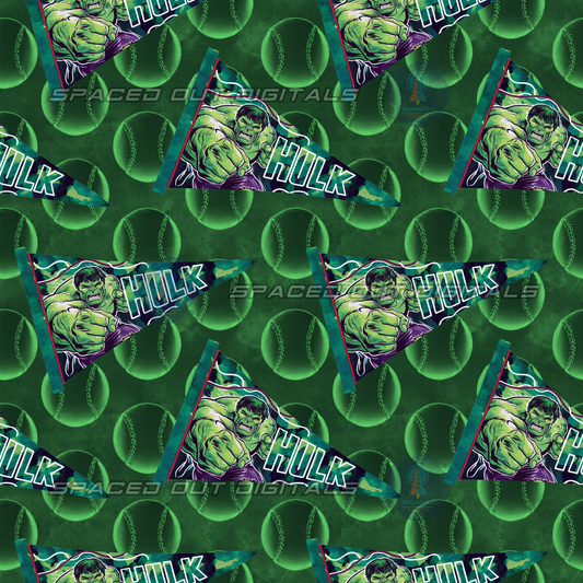 Green Smasher Pennant